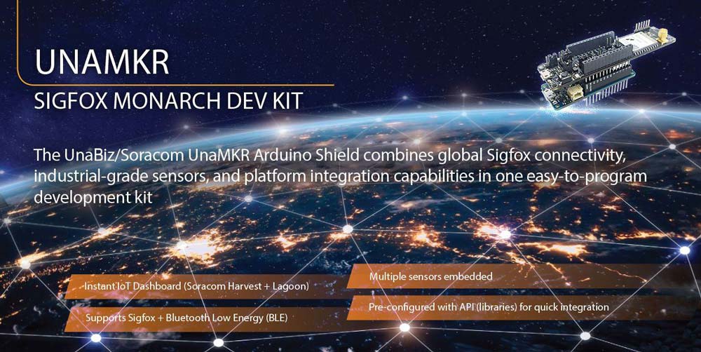 unamkr sigfox monarch dev kit