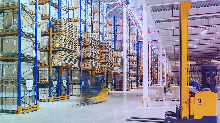 supply chain warehouse asset tracking