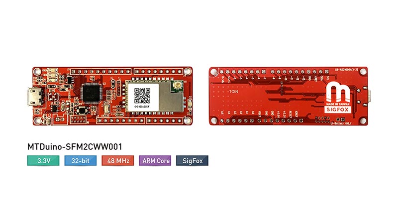 mighty net and sigfox arduino mcu dev kit