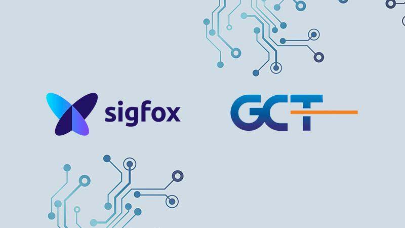 sigfox and gct logos