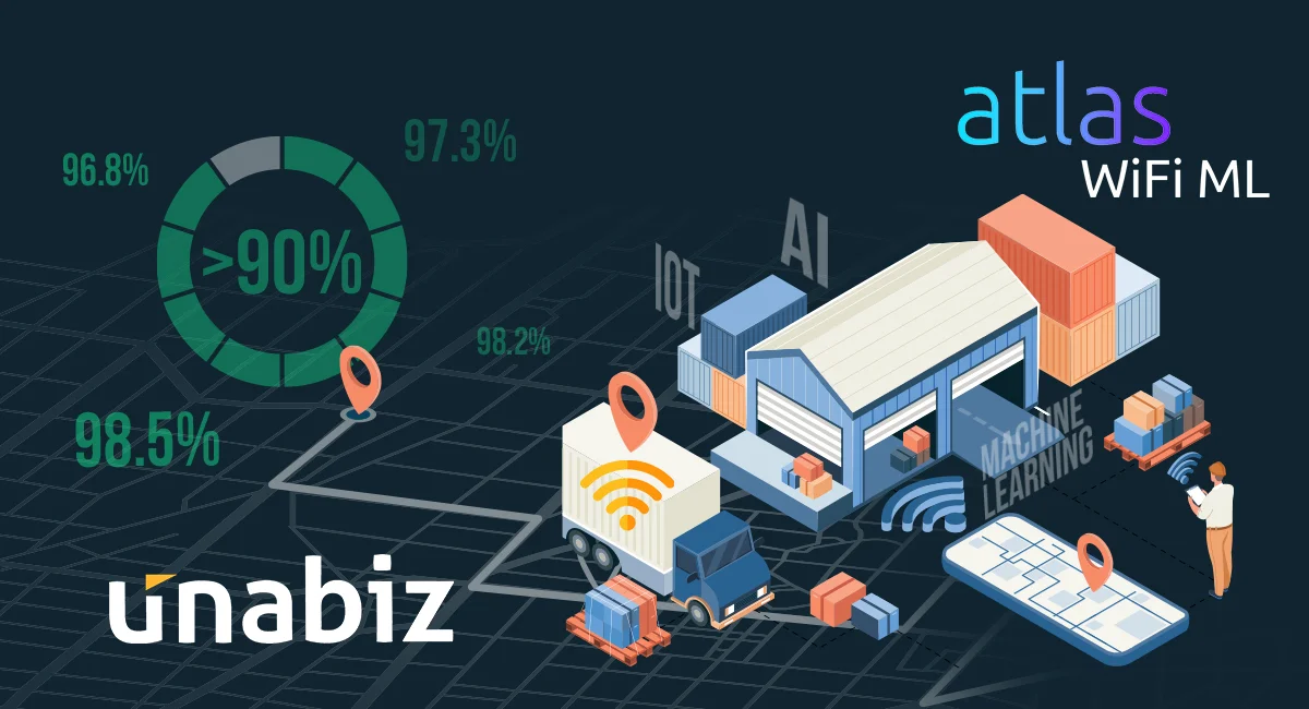UnaBiz Sets New Record for Accuracy with High-Quality WiFi-Geolocation Services, Achieving Over 90% Success Rate Delivered by AI-Enhanced Sigfox Atlas WiFi Service